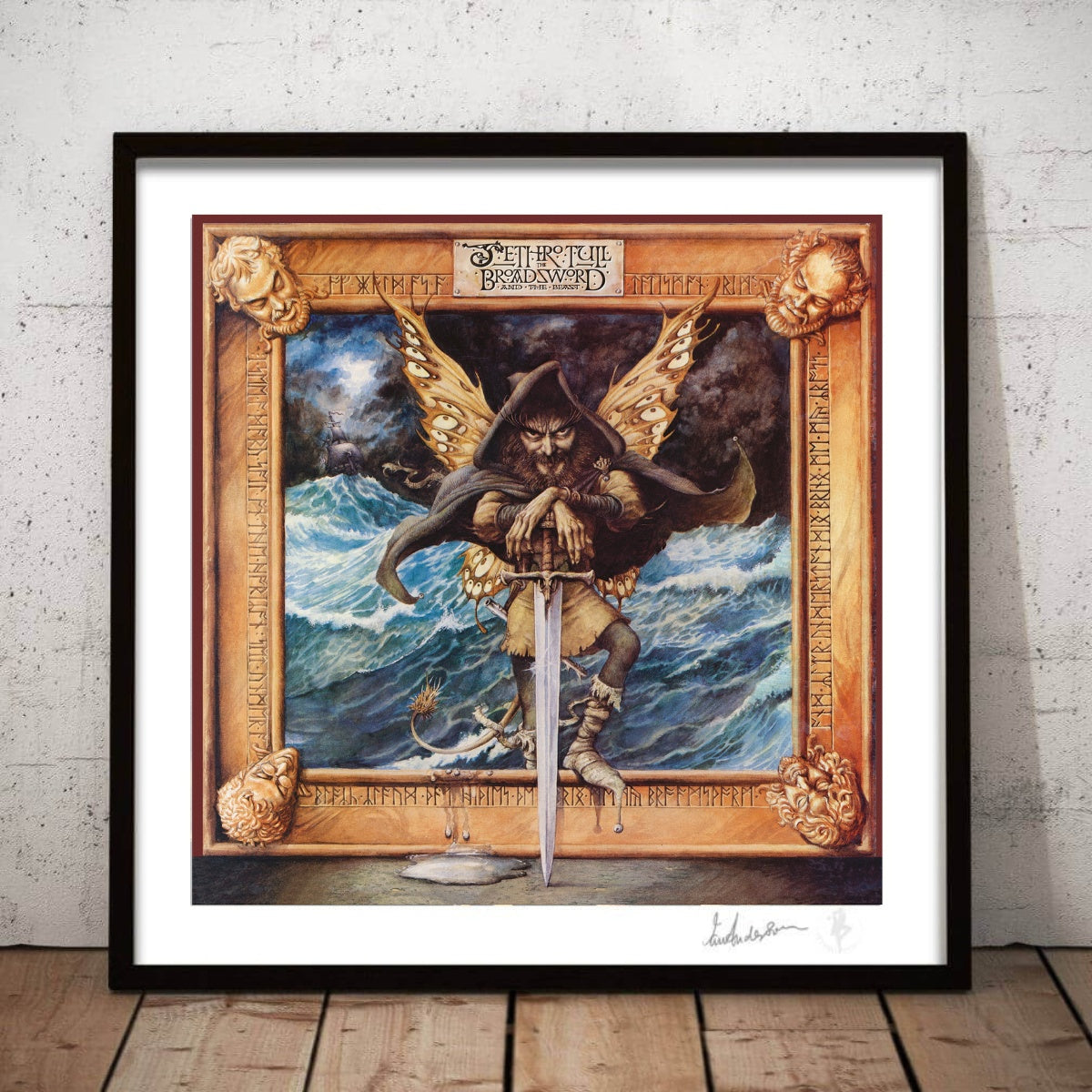The Broadsword and the Beast 28" Signed Giclée Print