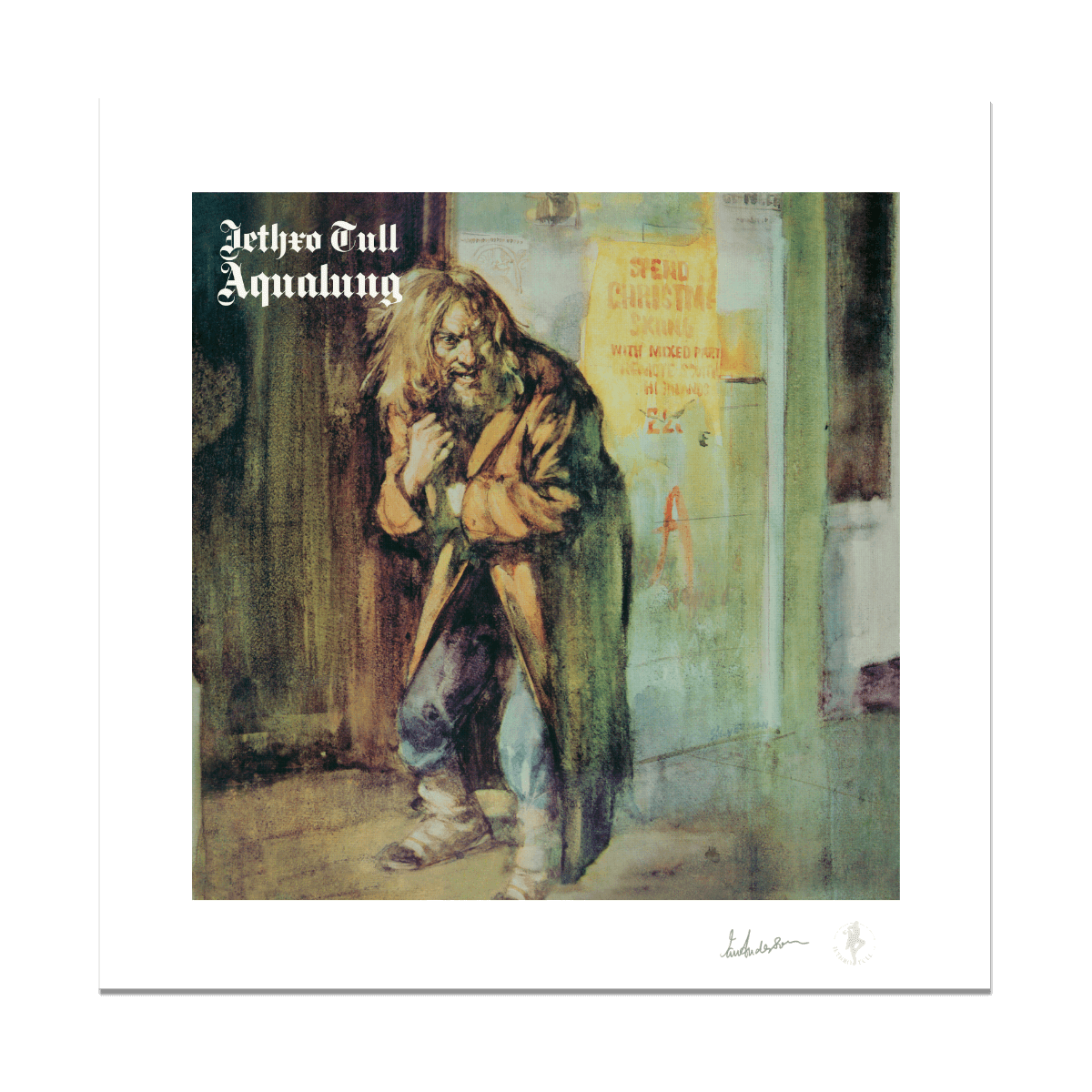 Aqualung 24" Signed Giclée Print
