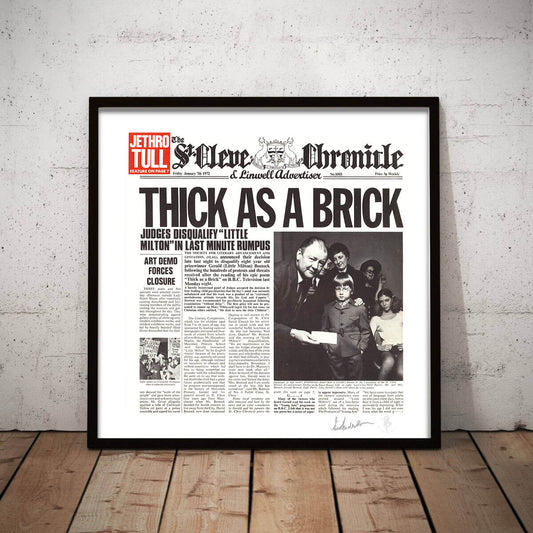 Thick As A Brick 24" Signed Giclée Print